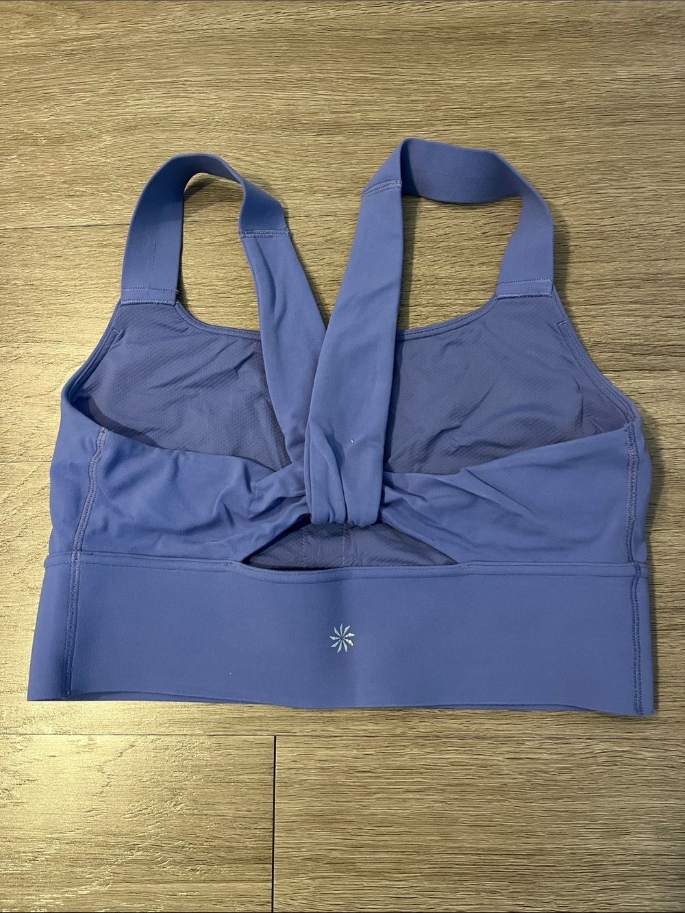 Purple Athleta sports bra